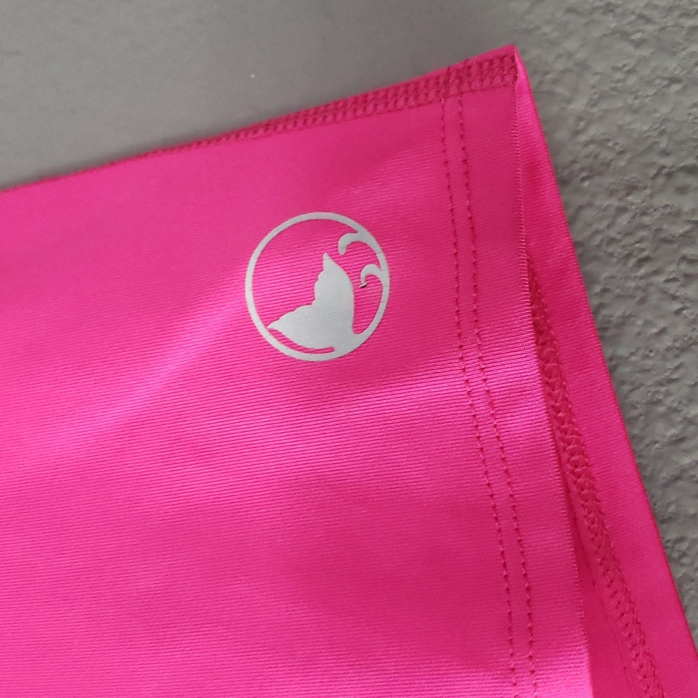 Reel Legends Girl's Swim Short - Hot Pink - Picture 2 of 6